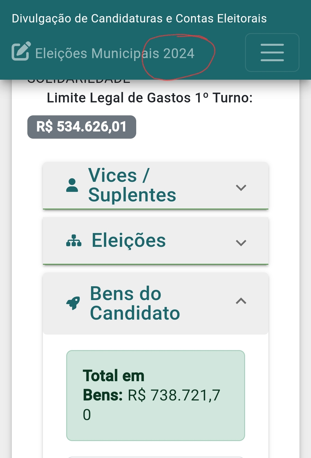 Candidatos