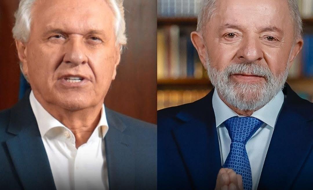 Caiado à frente de Lula em pesquisa para as eleições de 2026