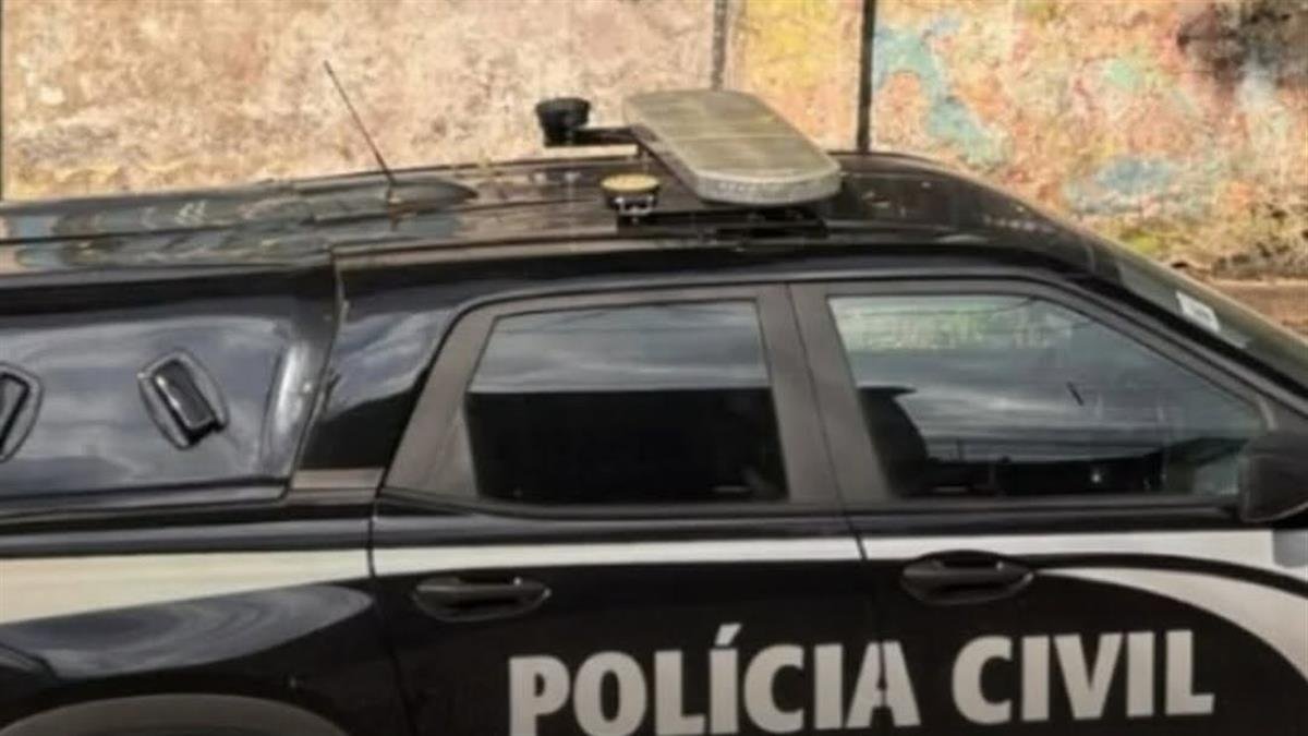 Viatura da Polícia Civil de Minas Gerais, responsável pela investigação sobre a morte de bebê no Alto Paranaíba