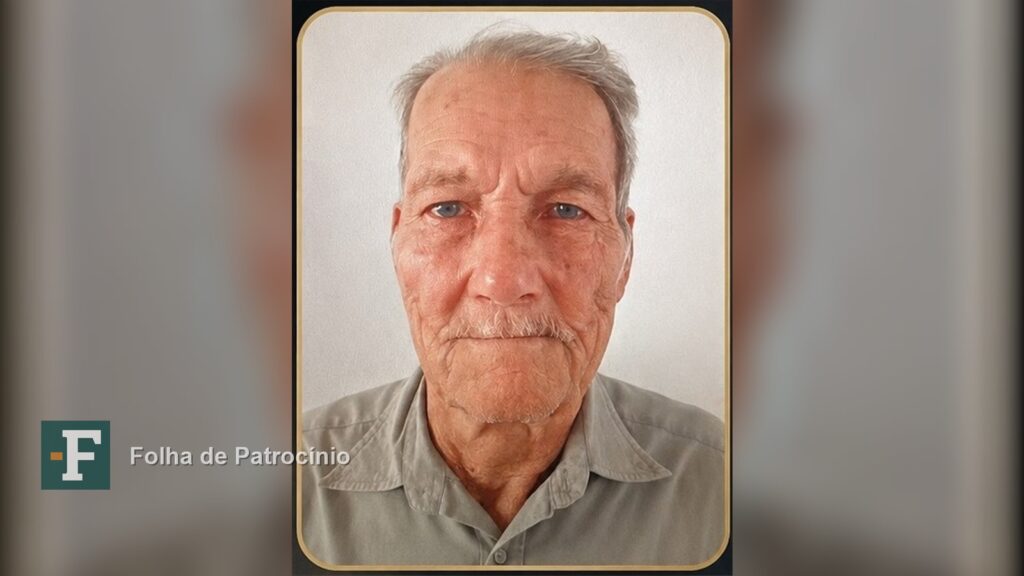 Nairo Eduardo Pereira, morador de Patrocínio que faleceu aos 83 anos