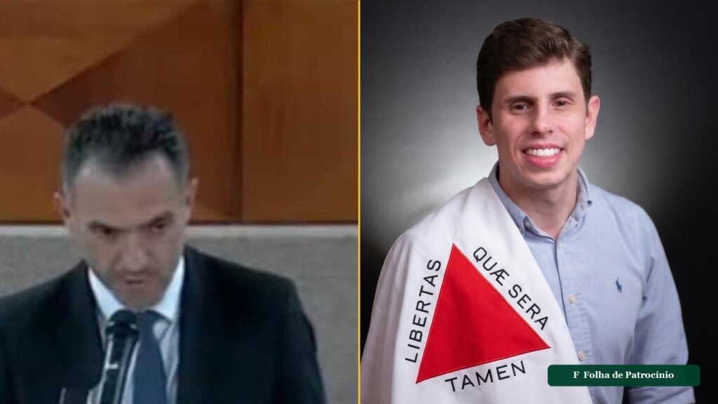 Nikolas Elias e Pedro Bom Negócio lado a lado, apoio confirmado do presidente da Câmara de Patrocínio