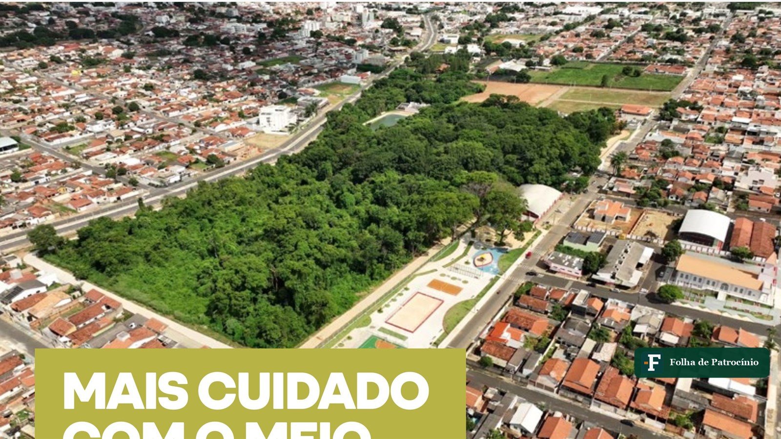 Câmeras de monitoramento urbano usadas na segurança pública em Patrocínio