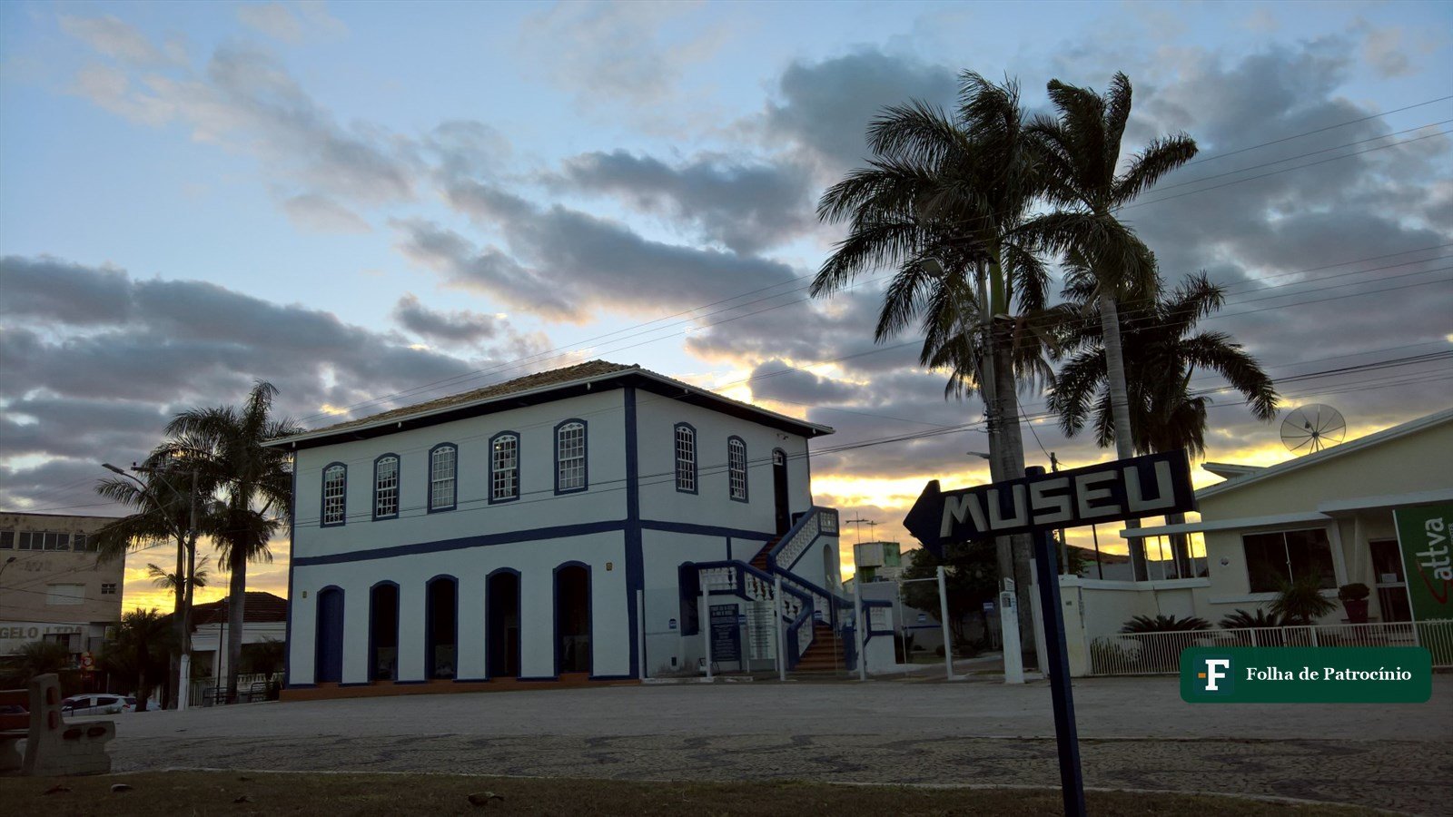 Sede da Fundação Casa da Cultura de Patrocínio, responsável pelo Cadastro Municipal de Cultura