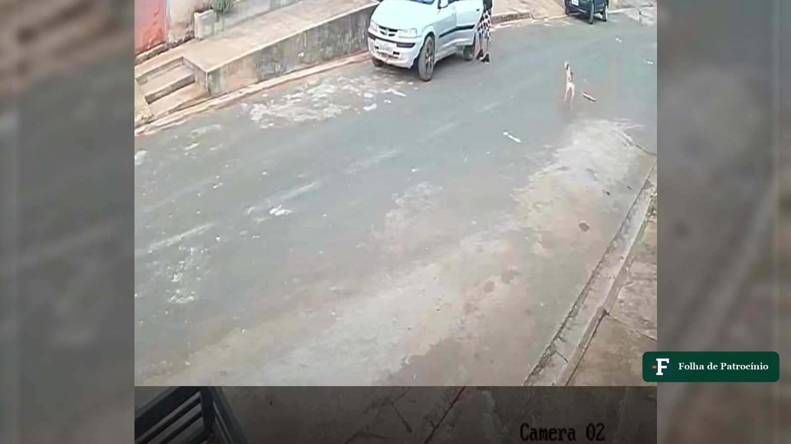 Rua residencial em Perdizes onde foi localizado corpo encontrado em Perdizes, imagem de câmera de segurança