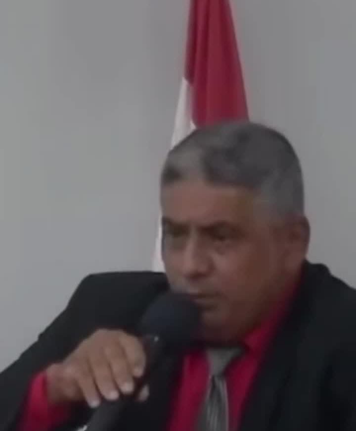 Crise fiscal em Três Marias: vereador Flávio Adriano durante pronunciamento sobre a Comissão Processante