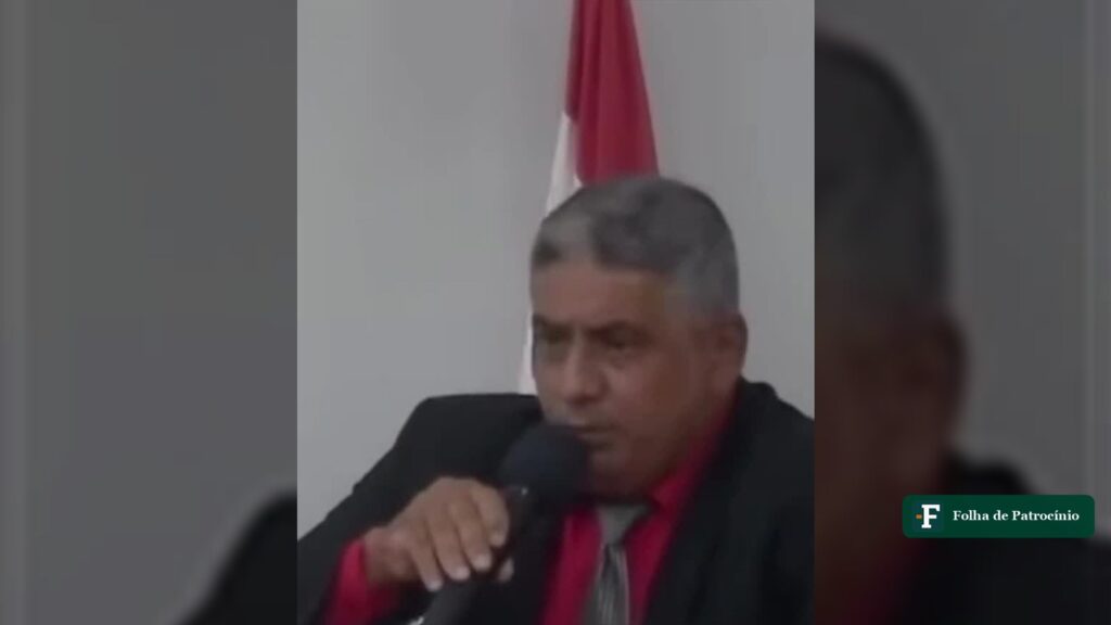 Crise fiscal em Três Marias: vereador Flávio Adriano, presidente da Comissão Processante