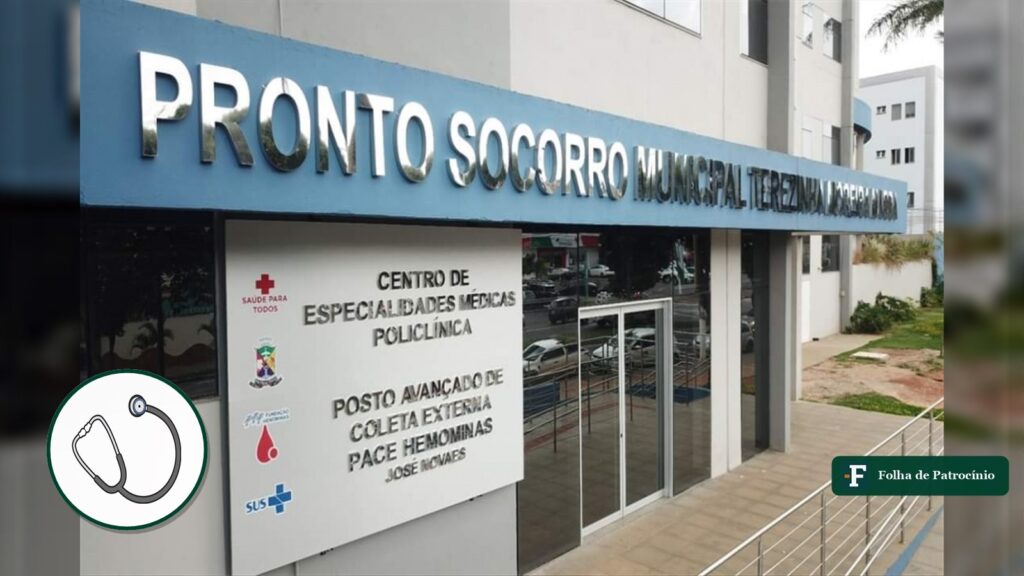 Fachada da UPA 24 Horas de Patrocínio, unidade citada na nota da defesa do médico