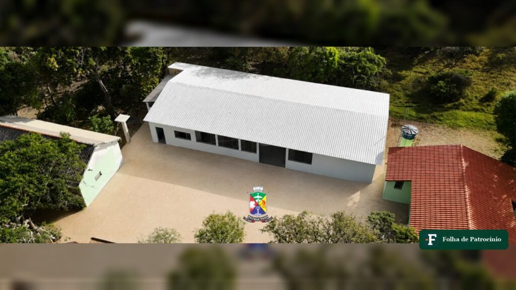 Novo barracão de Lajinha construído pela Prefeitura de Patrocínio