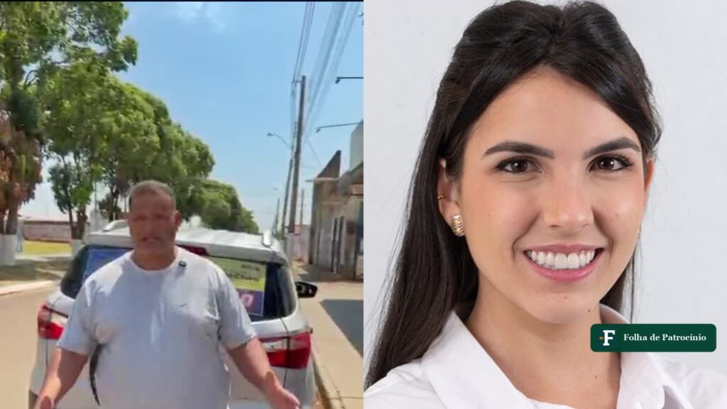 Carlão e Maria Clara Marra lado a lado, no caso da apreensão de R$ 20 mil em Patrocínio