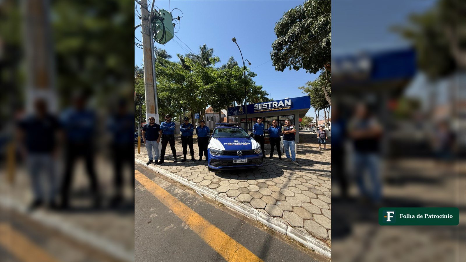 fiscalização da mobilidade urbana, nova viatura da SEMDES em Patrocínio