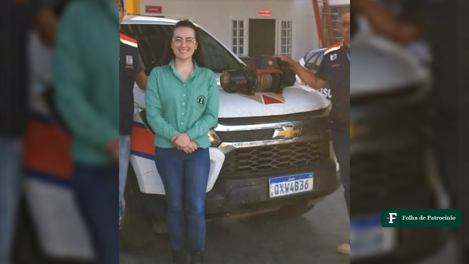 Guincho elétrico entregue à Defesa Civil de Patrocínio por representantes do Conselho Rural