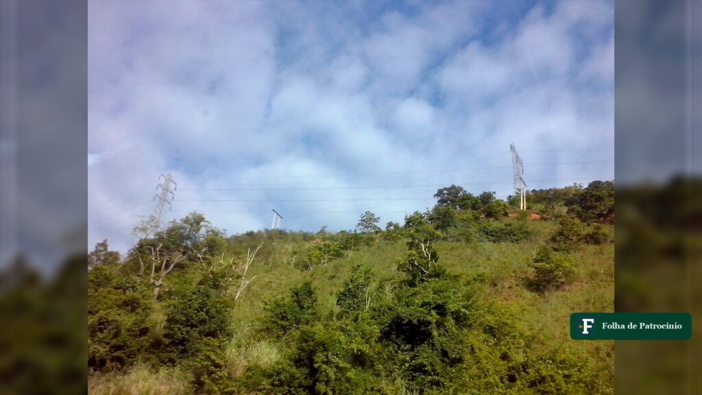 Torres de transmissão de energia elétrica sobre vegetação em Minas Gerais, tema do inquérito contra a Cemig