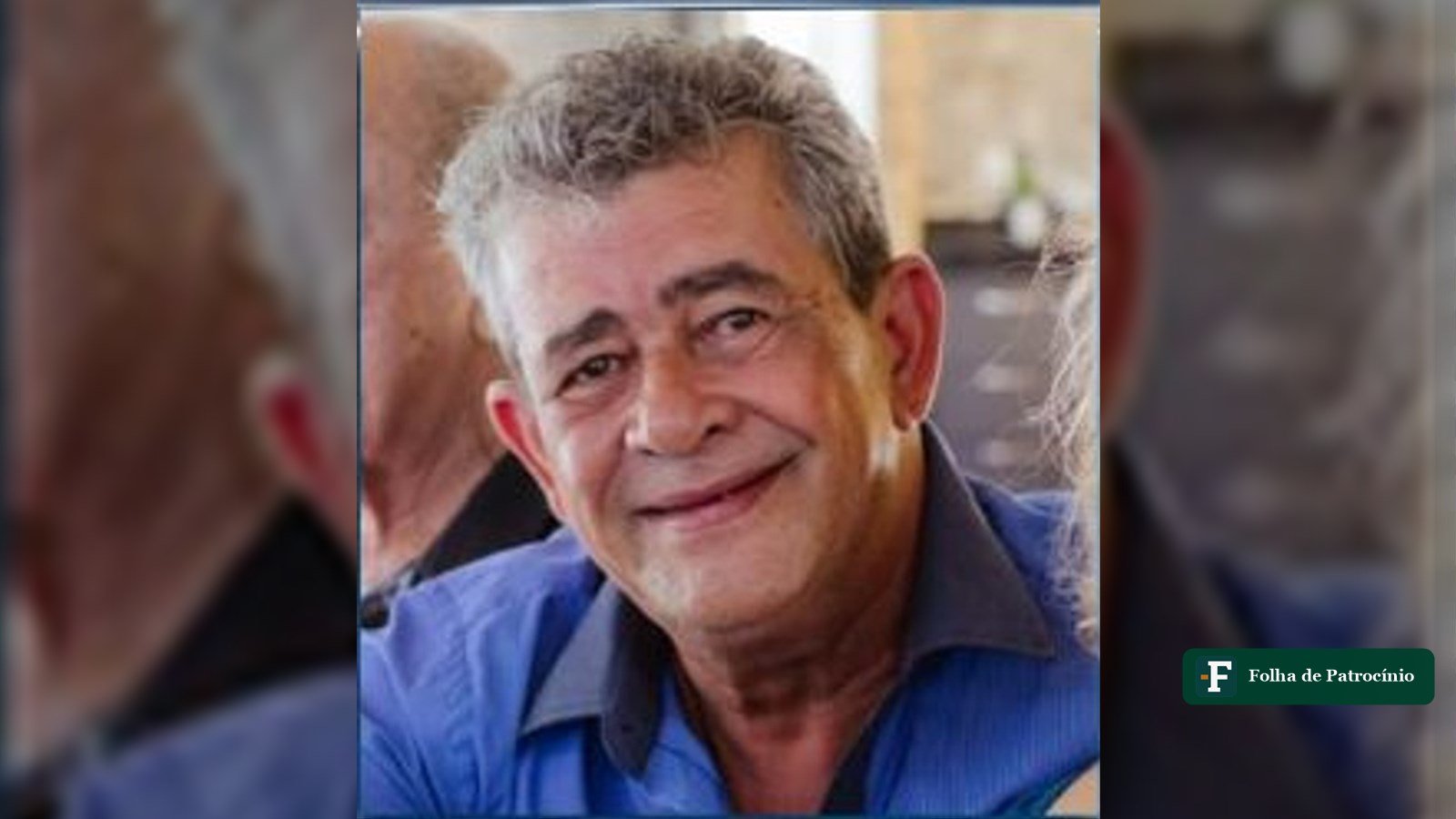 João Batista Ferreira, o João da Catiguá, sorrindo em foto recente