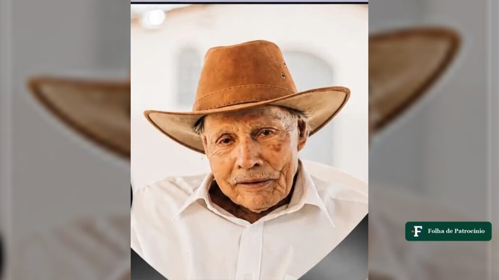 João de Oliveira, conhecido como João Dias, morador de Patrocínio que morreu aos 89 anos