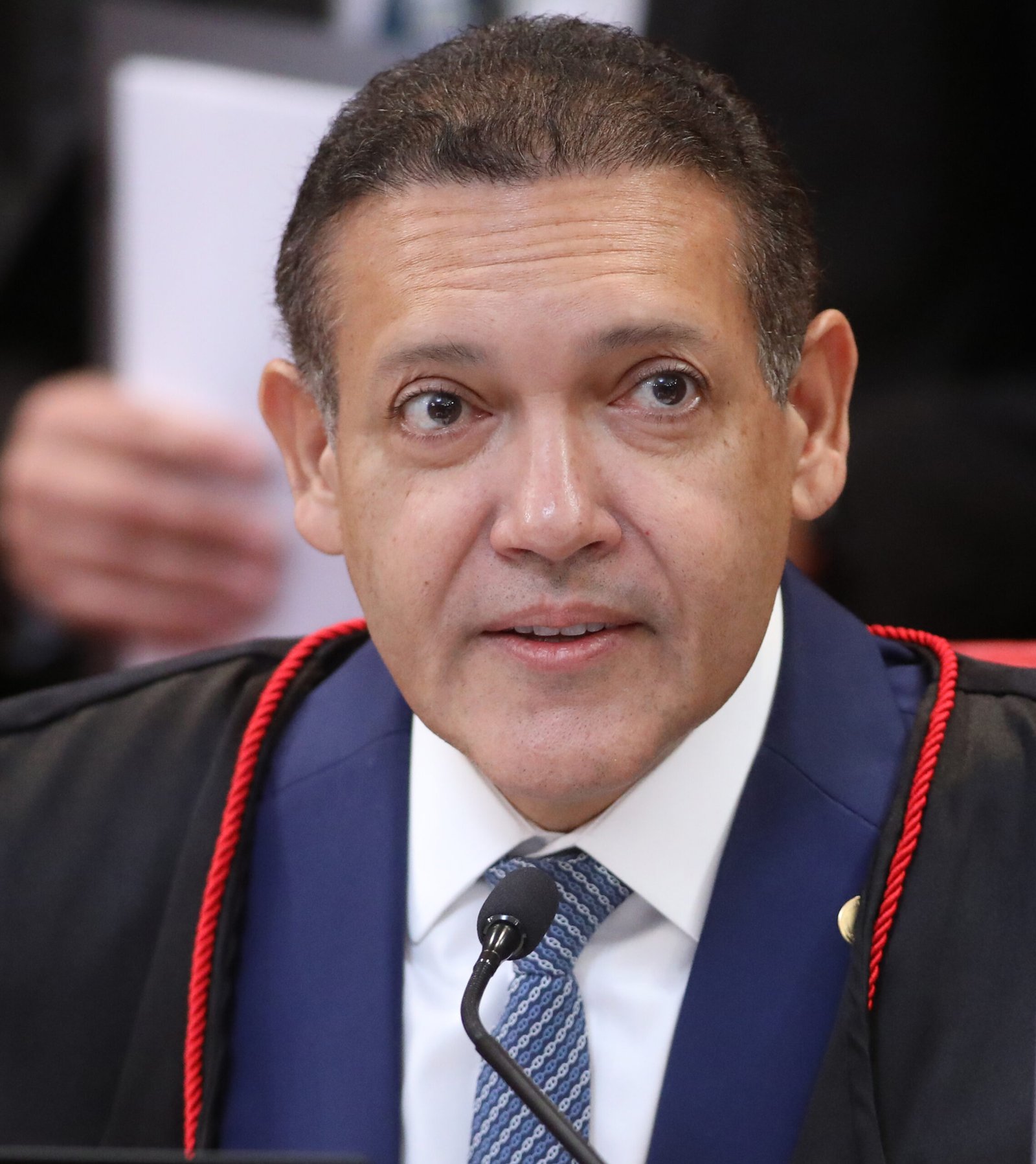 Kássio Nunes Marques, presidente do TSE, cuja casa teve um incêndio na noite deste domingo