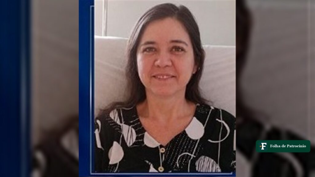 Retrato de Luciana de Fátima de Lima Faria, moradora de Patrocínio morta aos 50 anos