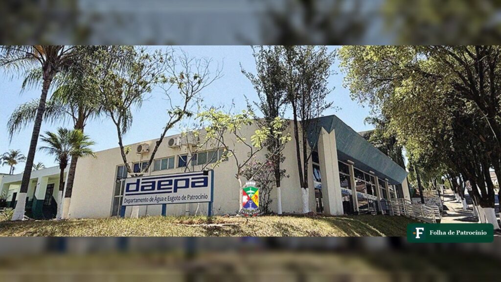 Sede do DAEPA em Patrocínio, órgão que fez a manutenção na adutora do sistema de abastecimento