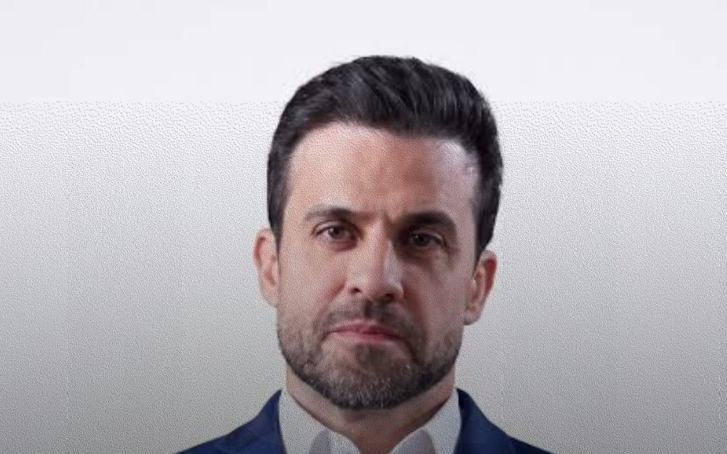 Retrato de Pablo Marçal (PRTB), que aparece com 5,2% na pesquisa Veritá, em empate técnico com Renan Santos e Ronaldo Caiado