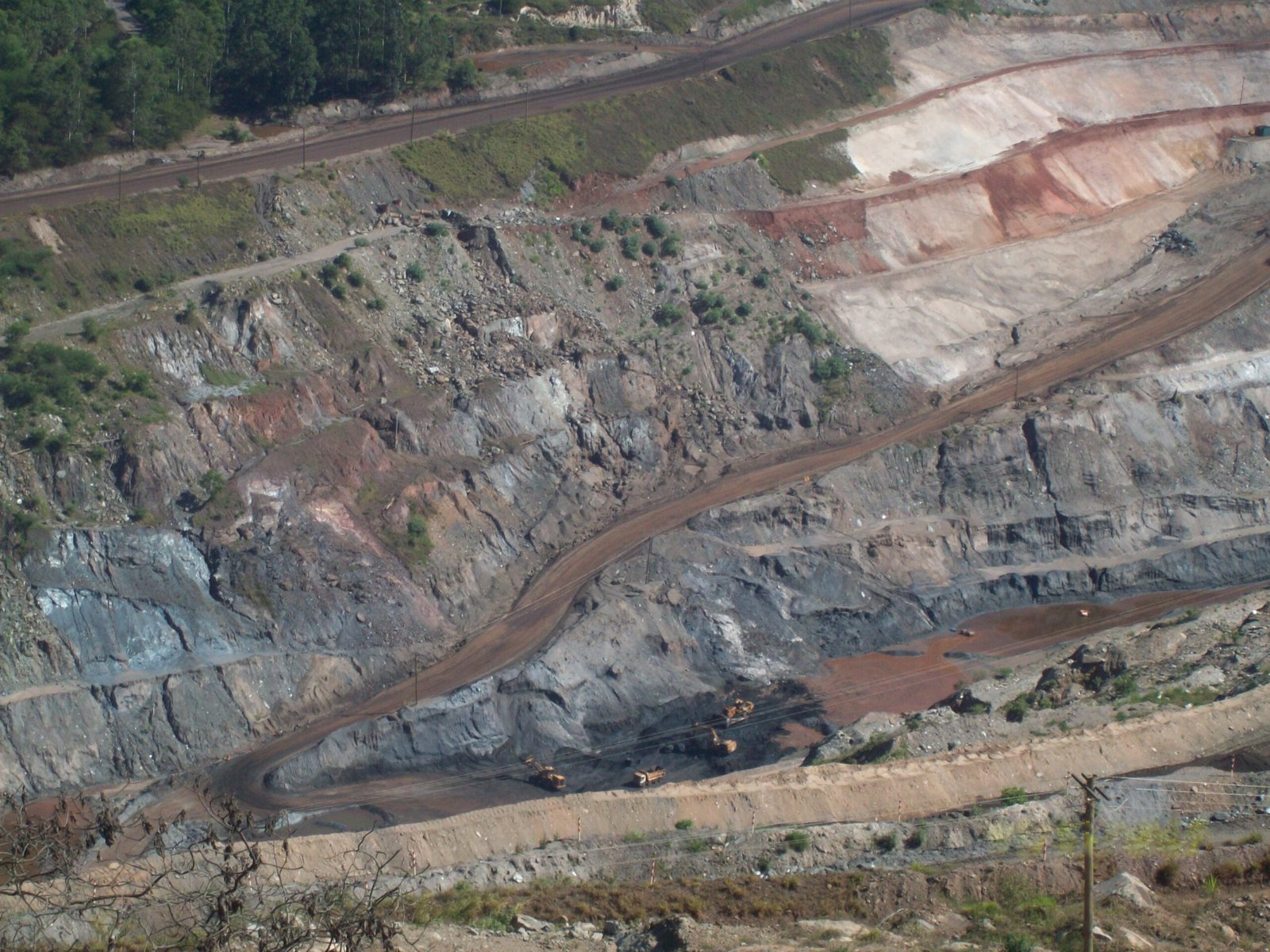 Mina de ferro da Vale em Itabira, um dos municípios mineiros que recebem royalties da Vale