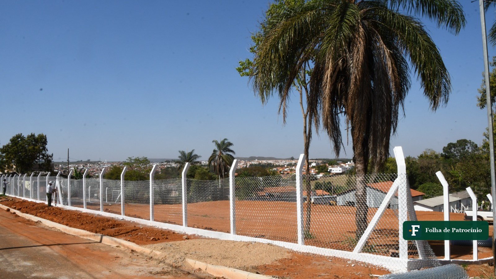 obras do Parcão, canil municipal de Patrocínio