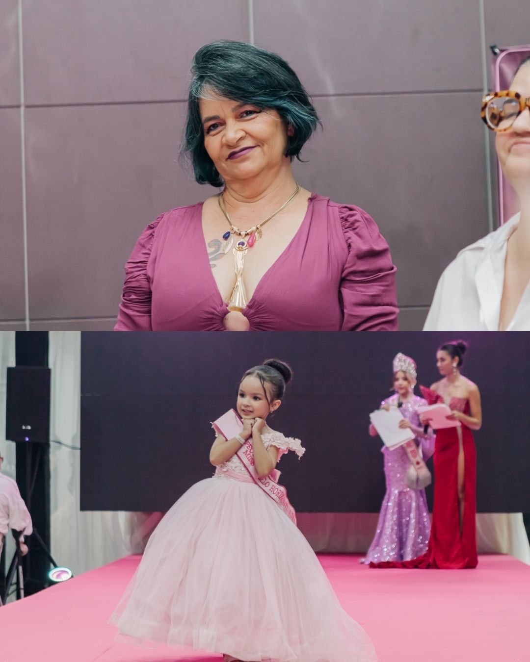 Coroação da vencedora do Pequena Miss Minas Gerais em Patrocínio