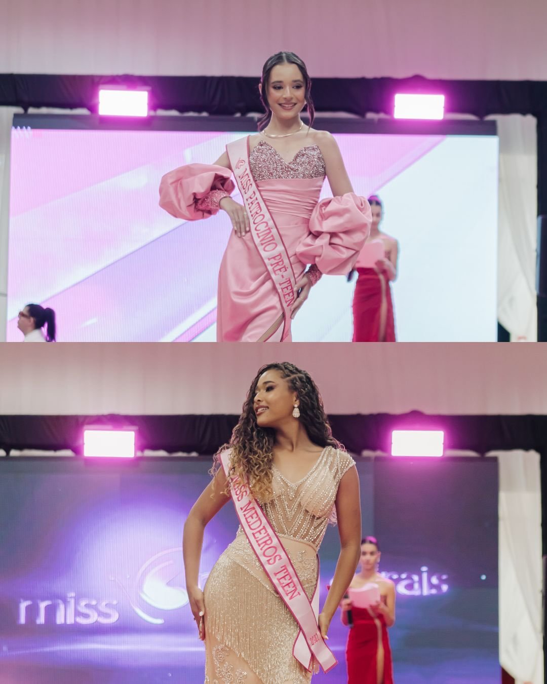 Bastidores do desfile do Pequena Miss Minas Gerais em Patrocínio