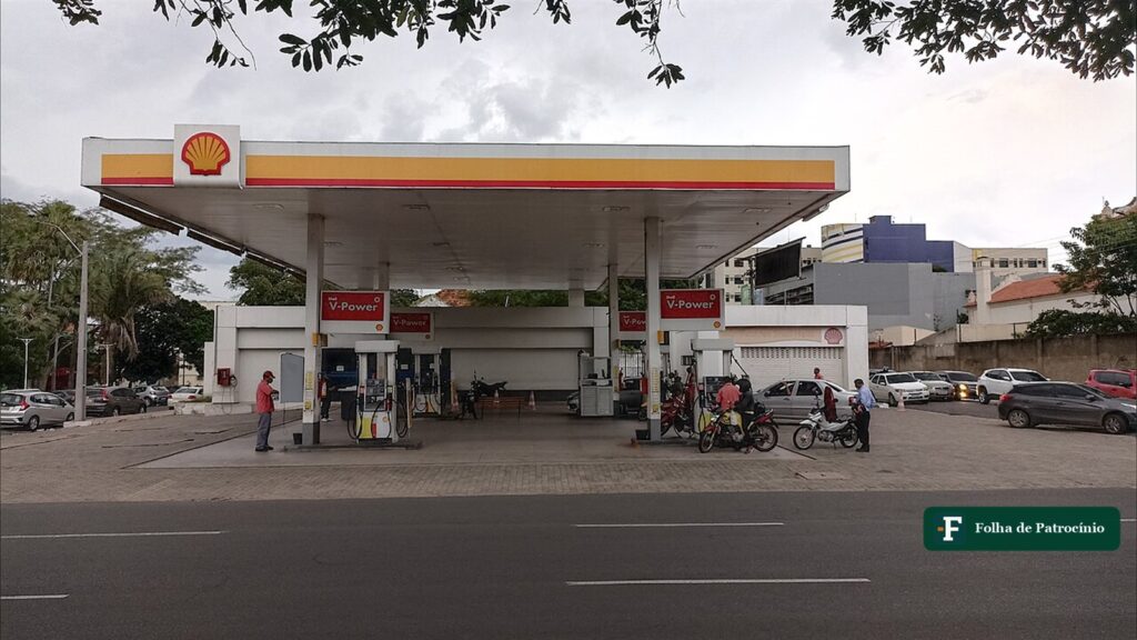 Posto mais barato de Patrocínio: bomba de combustível em posto de abastecimento da cidade