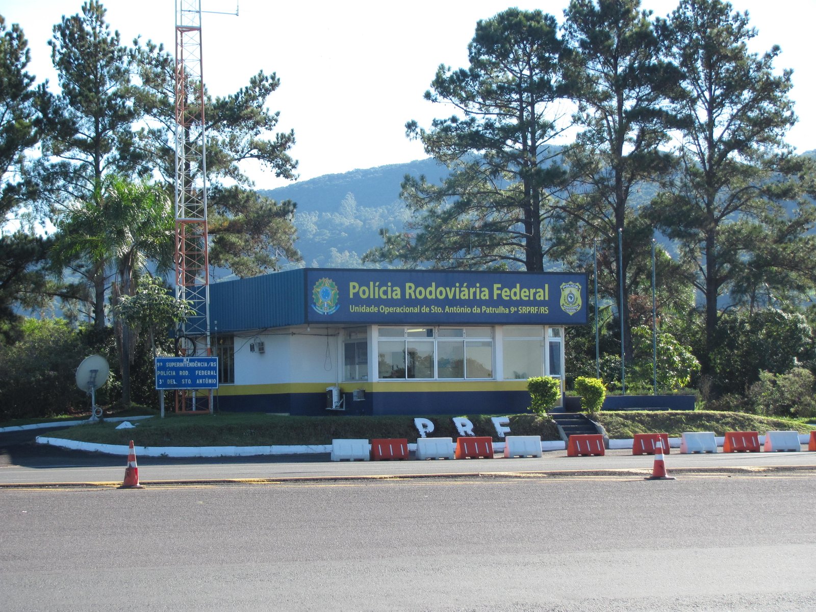Unidade da Polícia Rodoviária Federal, responsável pela apreensão de 217 kg de maconha na BR-365