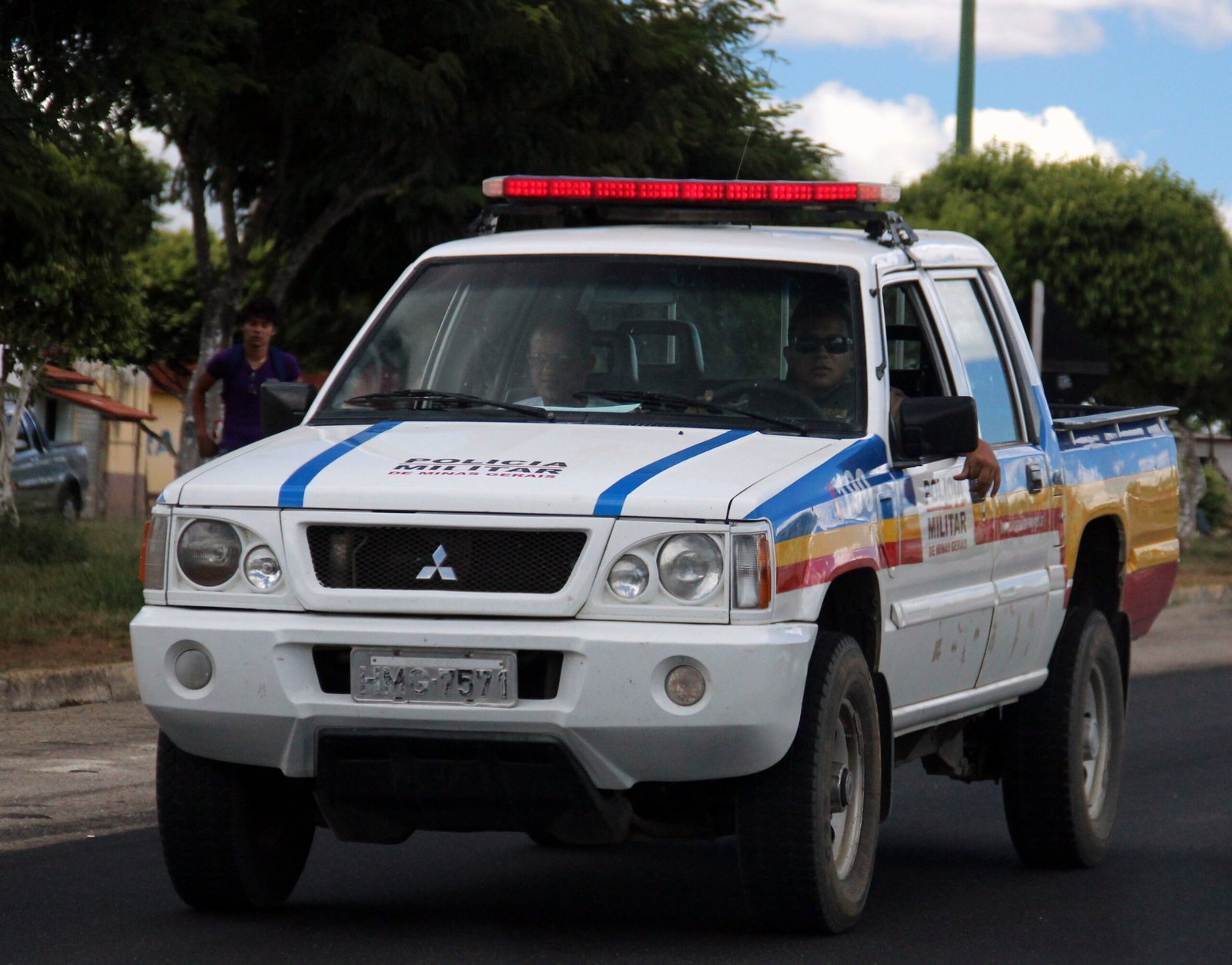 Morte em Rio Paranaíba: viatura da Polícia Militar de Minas Gerais