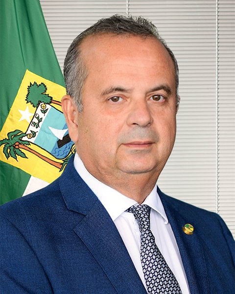 Retrato oficial do senador Rogério Marinho, que declarou apoio a Flávio Bolsonaro para 2026
