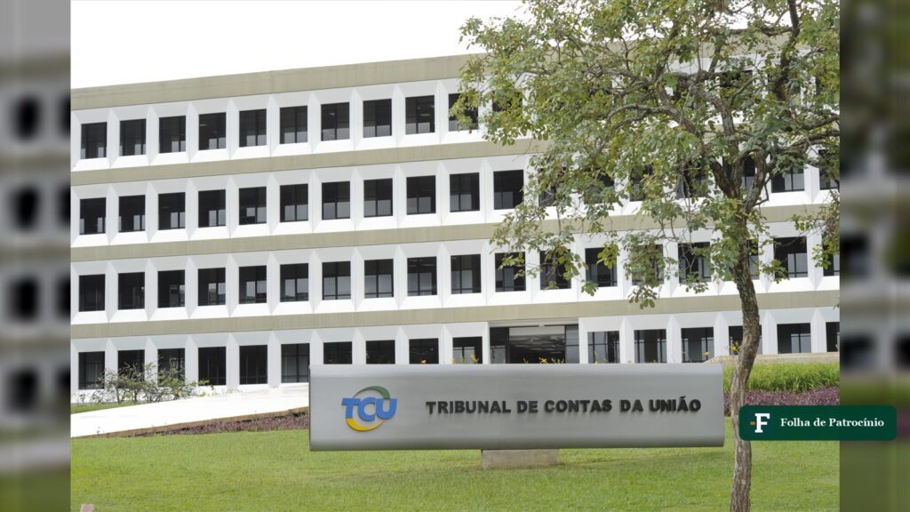 Fachada do prédio do Tribunal de Contas da União (TCU) em Brasília, que condenou o ex-prefeito de Pará de Minas a devolver R$ 387,5 mil
