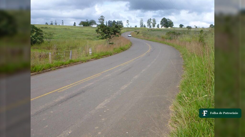 Trecho da BR-146 em Minas Gerais em foto de arquivo, rodovia do acidente na BR-146 em Serra do Salitre. Foto: Agência CNT de Notícias