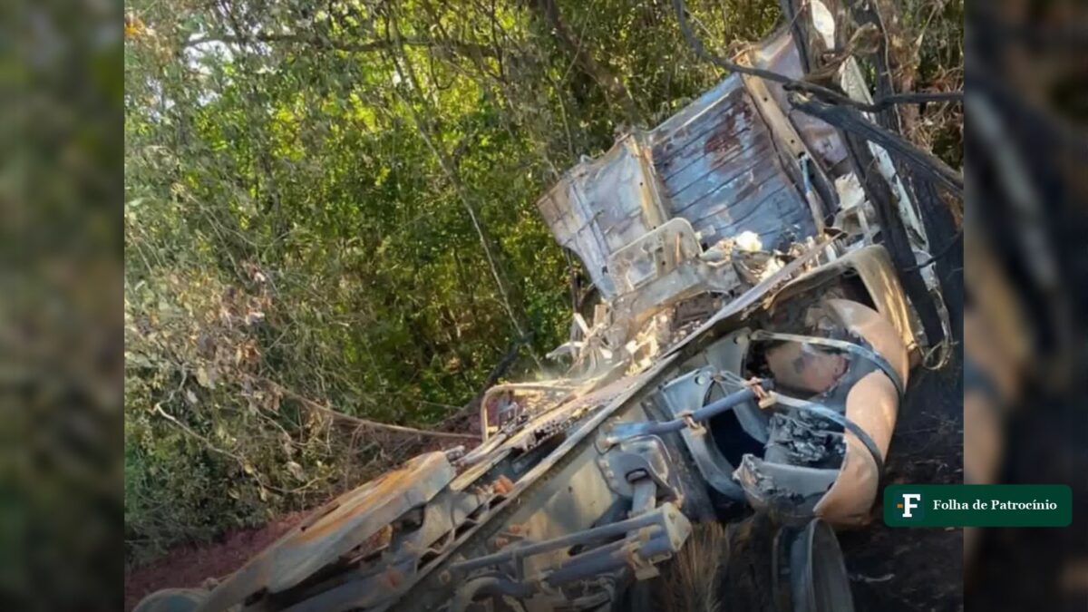 Motorista de João Pinheiro morre em acidente perto de Lagamar