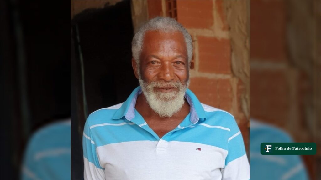 Antônio Donizete Crispim, morador de Patrocínio, sorrindo em foto de acervo pessoal