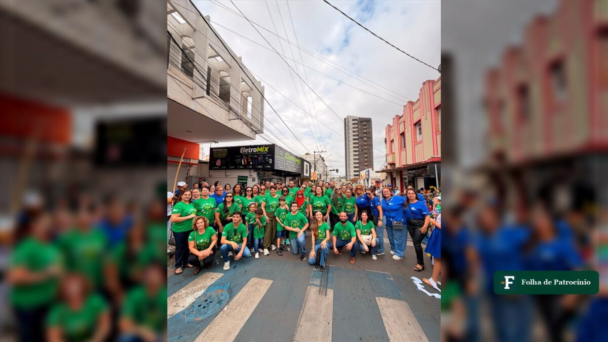 Cultura no desfile cívico leva 50 oficinas à Rui Barbosa em Patrocínio