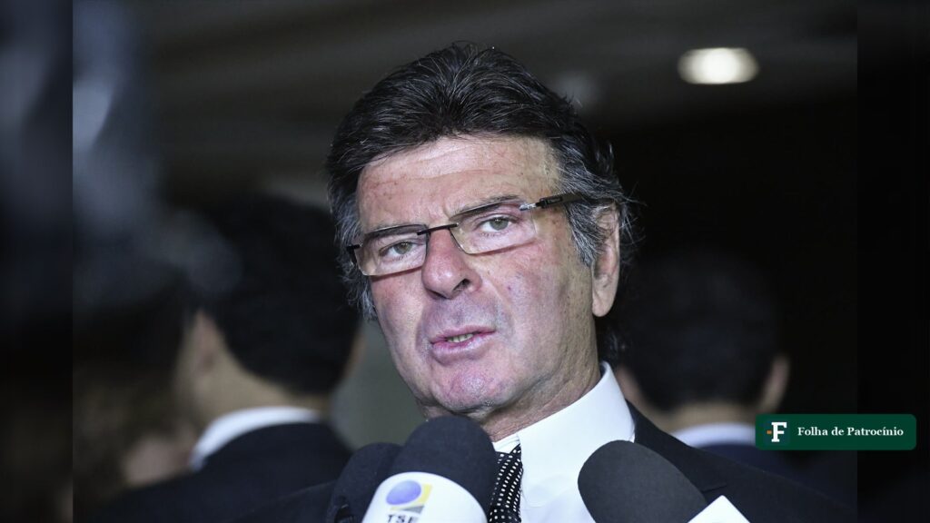 Luiz Fux durante entrevista em 2018, ministro do STF que assinou a decisão de Fux sobre a padroeira do Brasil