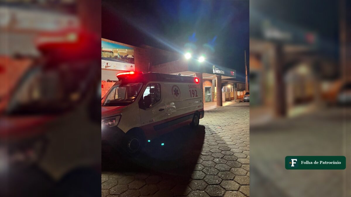 Acidente no bairro Enéias deixa jovem com perna amputada em Patrocínio