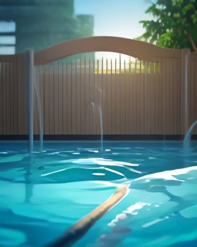 Ilustração de cerca de piscina residencial, sobre afogamento em piscina em Patrocínio