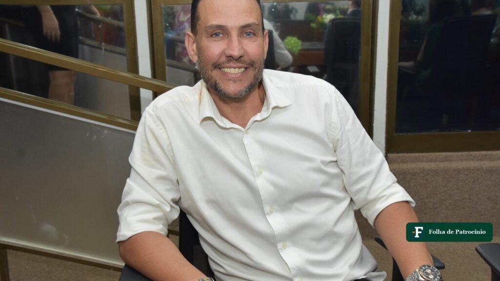 Retrato oficial do vereador Ricardo Balila, autor dos projetos de Ricardo Balila devolvidos pela comissao da Camara de Patrocinio