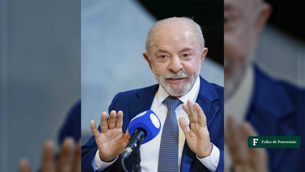 Presidente Lula gesticula durante entrevista, na semana da medida provisória sobre a proibição das bets
