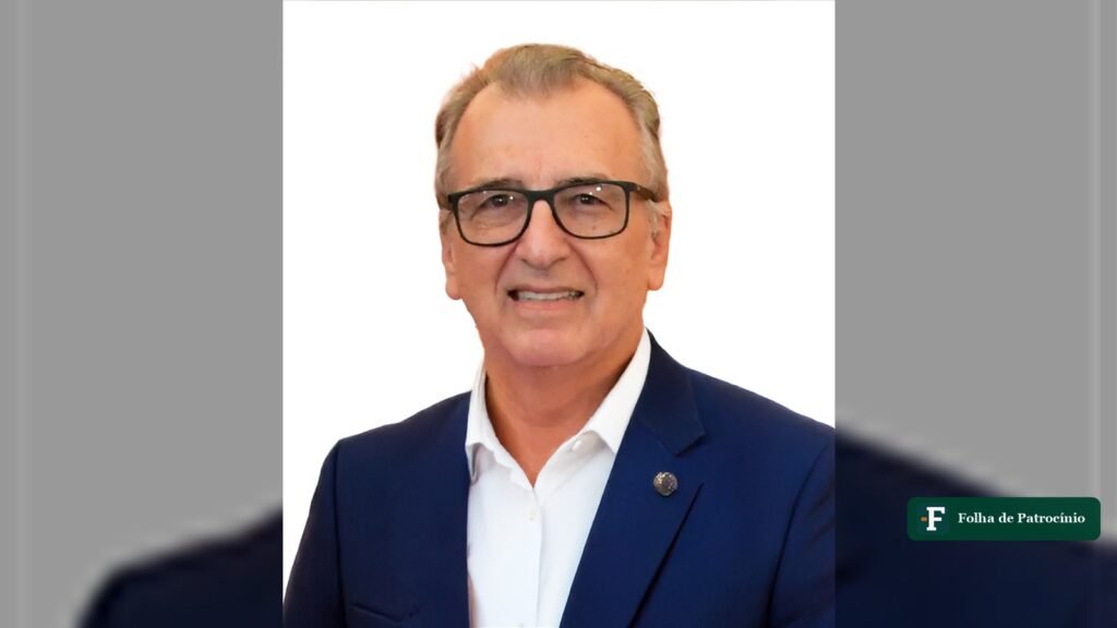 Vice-prefeito Maurício Cunha em foto oficial da Prefeitura de Patrocinio