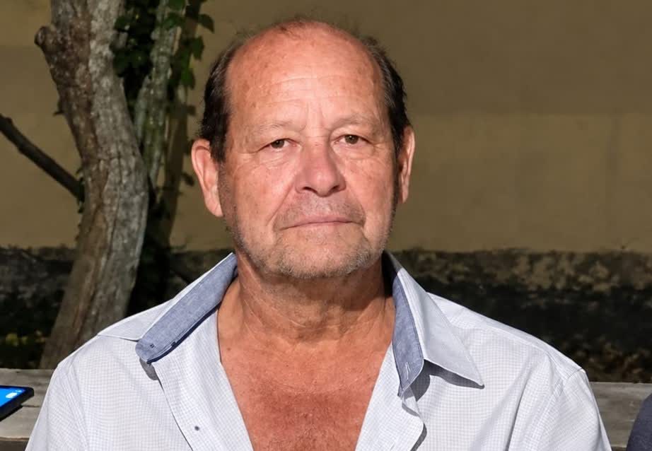 José Eliziário do Nascimento, o Zé Careca, morador de Patrocínio, em foto de família