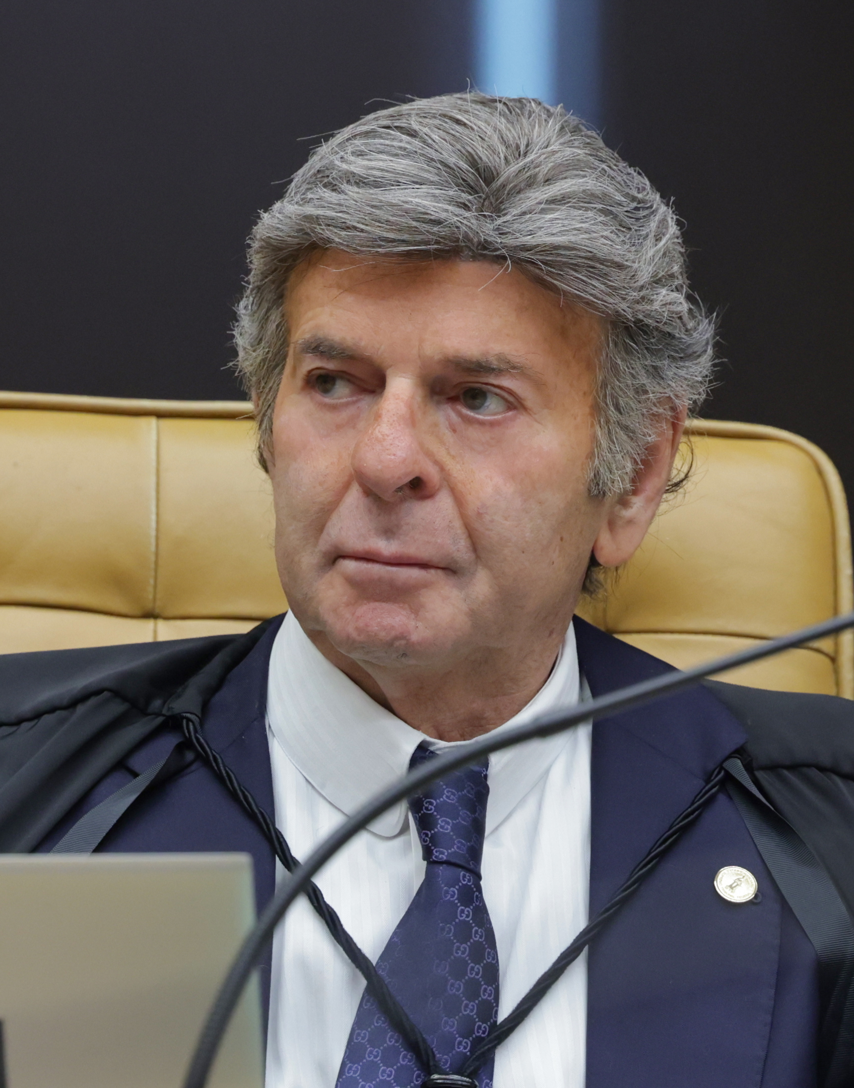 Ministro Luiz Fux, que também não conseguiu abrir o celular de Vorcaro
