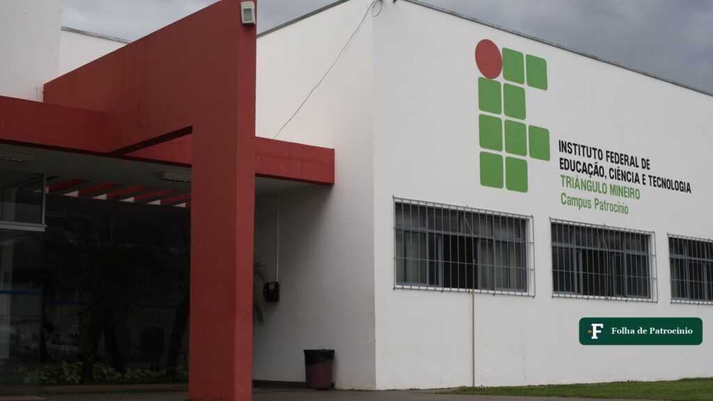 Fachada do IFTM Campus Patrocínio, onde a graduação IFTM Patrocínio tem inscrições abertas