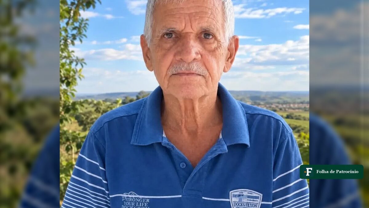 Morre João Pereira Neto, aos 75 anos, com velório e sepultamento em Patrocínio