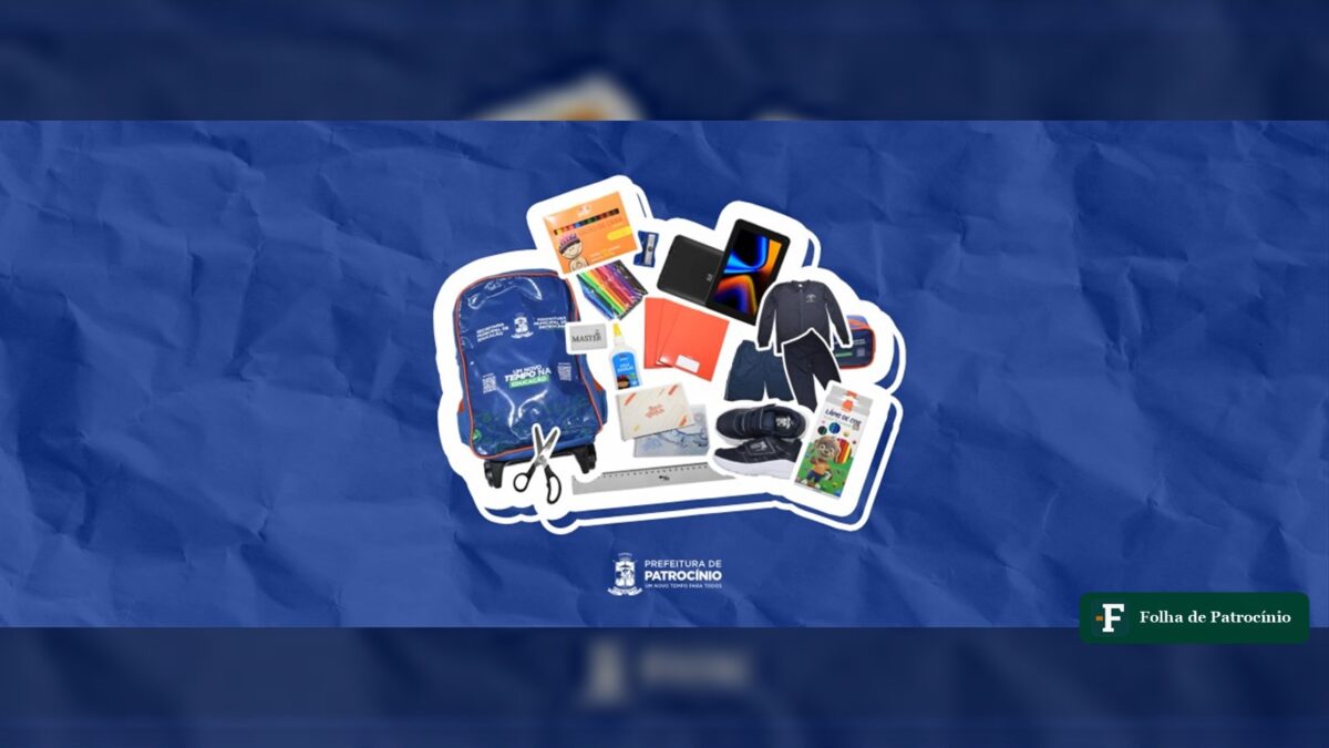 Patrocínio abre licitação para kits escolares 2027