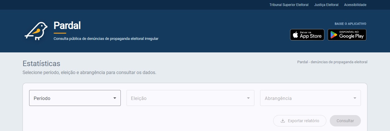 Portal do Pardal, sistema de denúncias de propaganda eleitoral irregular da Justiça Eleitoral