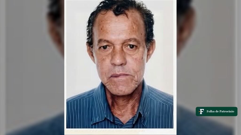 Retrato de Silvio Ferreira Gomes, morador de Patrocínio