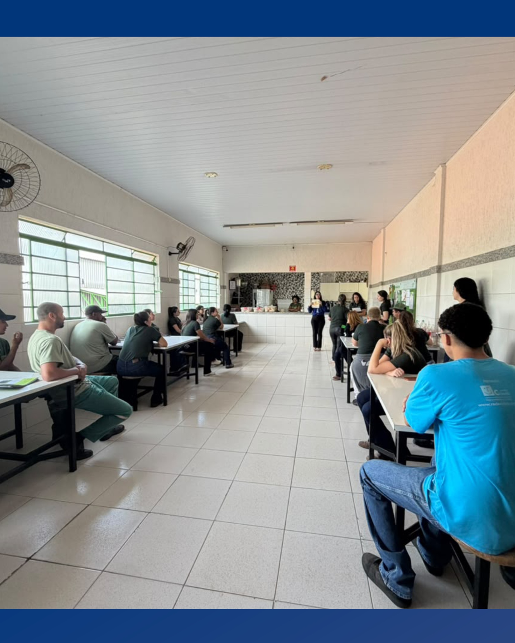 Palestras de saúde mental do Programa Emprega+ em empresa associada à ACIP/CDL em Patrocínio