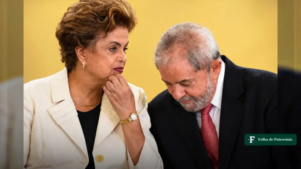 Dilma Rousseff e Lula conversam lado a lado em cerimônia, ex-presidentes do PT citados nos dados de analfabetismo no Nordeste. Foto: Reprodução